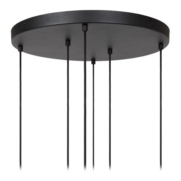 Lucide JOANET - Pendant light - Ø 65 cm - 4xE27 - Brass - detail 3